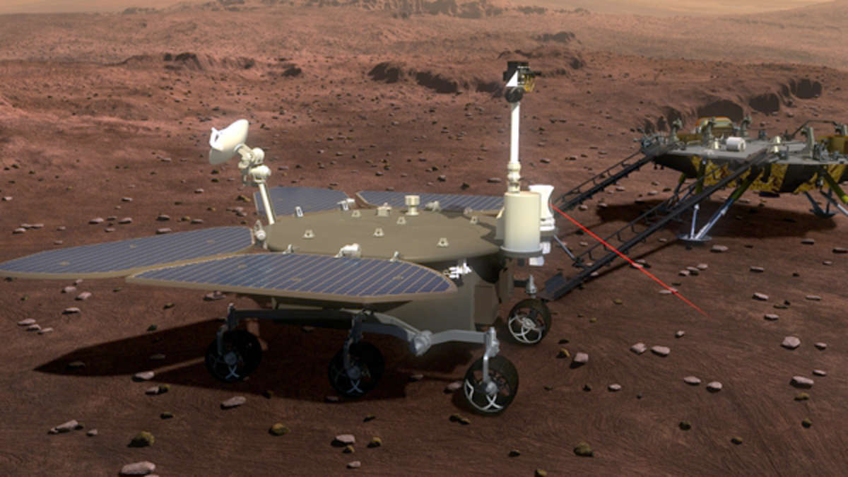 China fliegt zum Mars: Mission "Tianwen-1" hat nicht nur wissenschaftliche Ziele