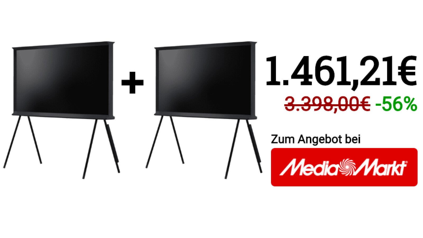 Samsung QLED TV kostenlos: 2 für 1 bei Media Markt - sparen Sie mehr als 870 Euro