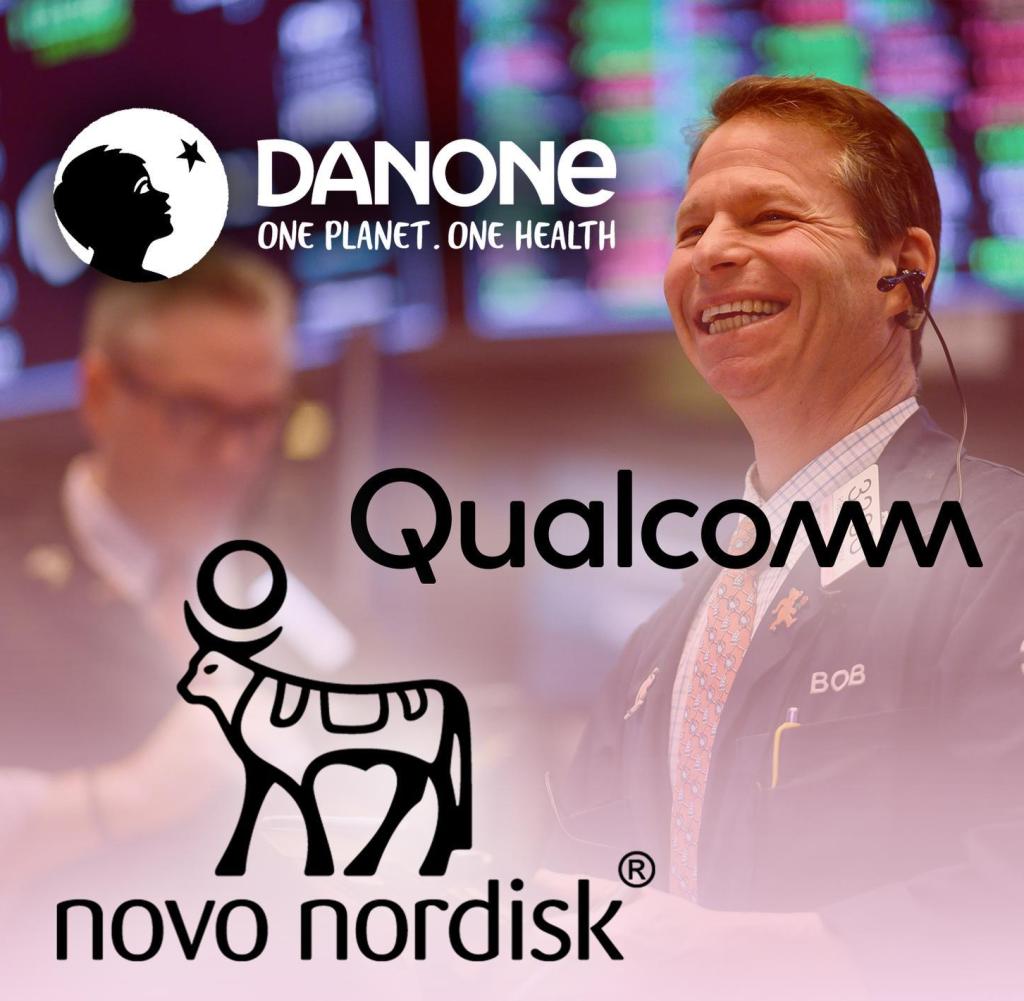 Danone, Novo Nordisk und Qualcomm gehören zu den 20 Gewinneraktien, die sich der Corona-Krise widersetzt haben und deren Aussichten gut sind