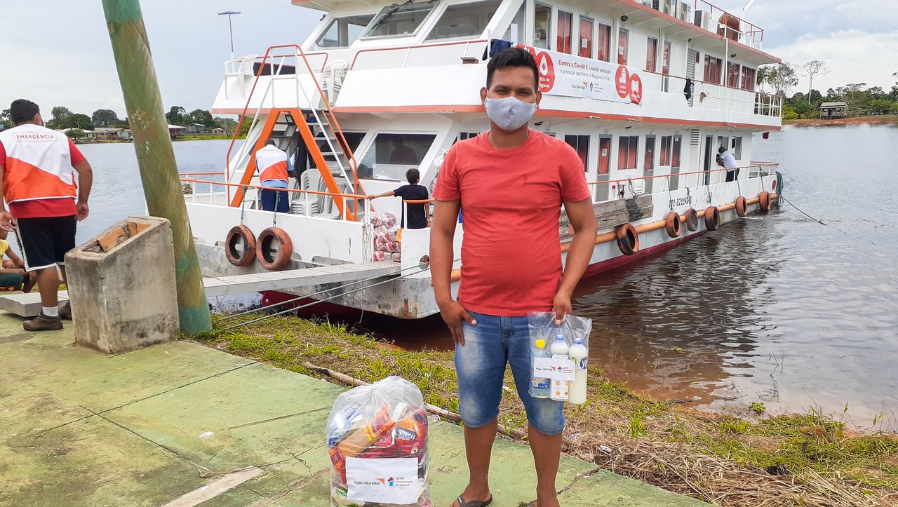 Corona-Krise im Amazonas: das schwimmende Krankenhaus von World Vision Brazil