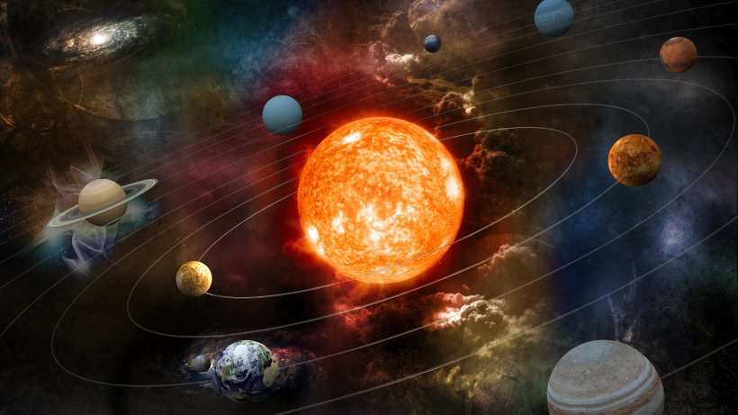 Die Animation des Sonnensystems zeigt, wo sich das eigentliche Zentrum befinden könnte