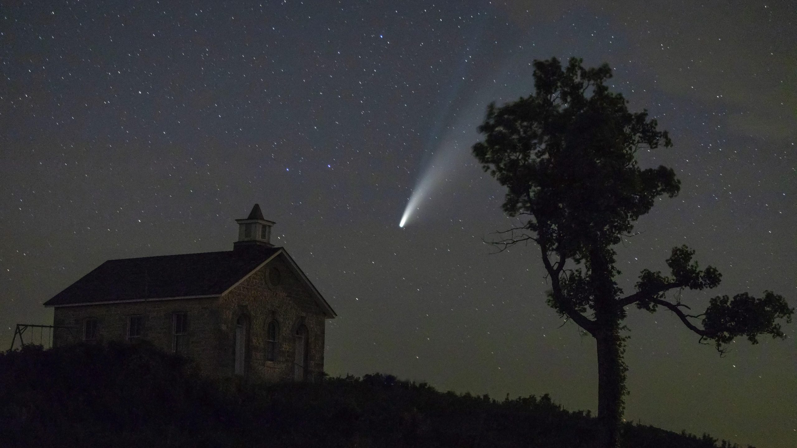 NEOWISE Komet über Deutschland: Wann und wo kann man es am Wochenende gut sehen