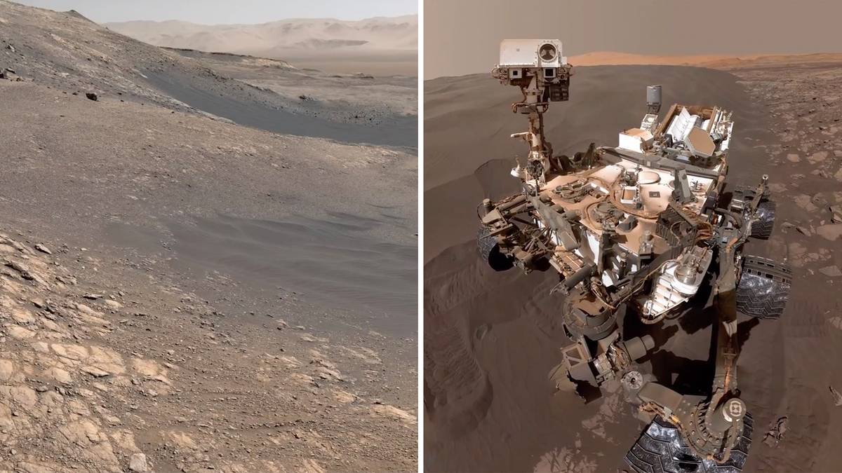 Nasa: Marsrover "Curiosity" sendet Bilder des roten Planeten