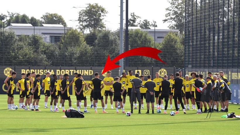Borussia Dortmund: Wer ist da?  Unbekannter Spieler im BVB-Eröffnungstraining