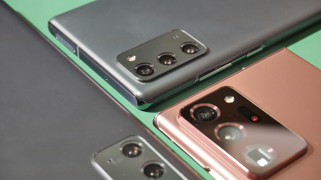 Galaxy Note 20 (Ultra) zum Anfassen: Samsung speichert an den falschen Stellen