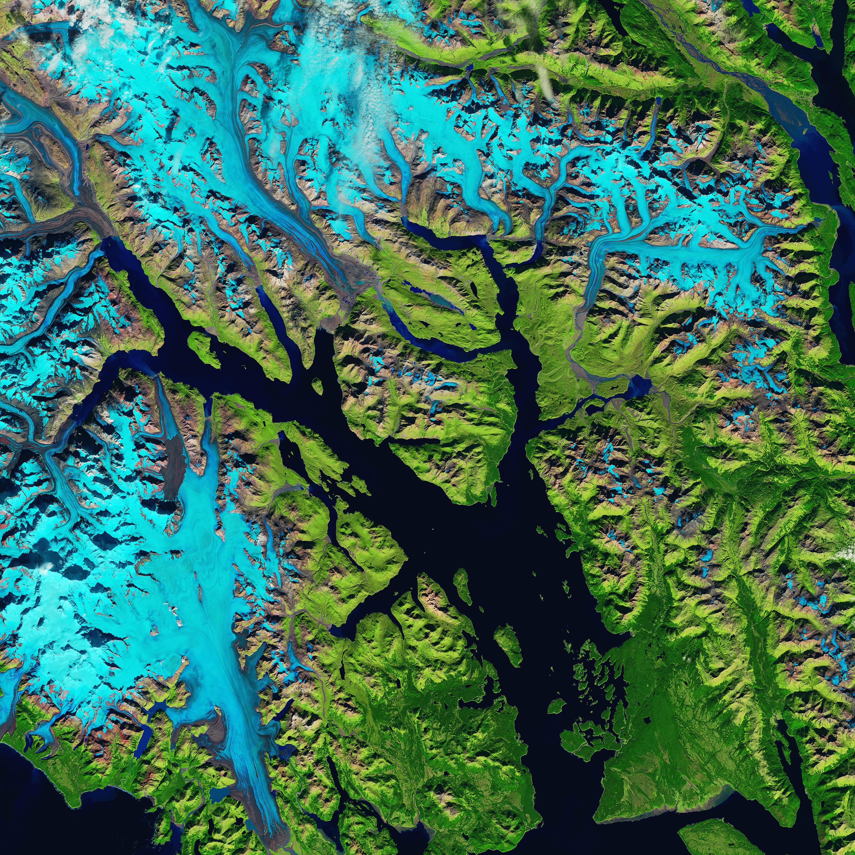 Bild der Gletscherbucht