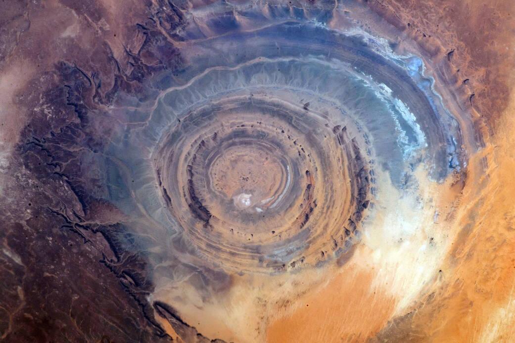 Bild für Auge der Sahara