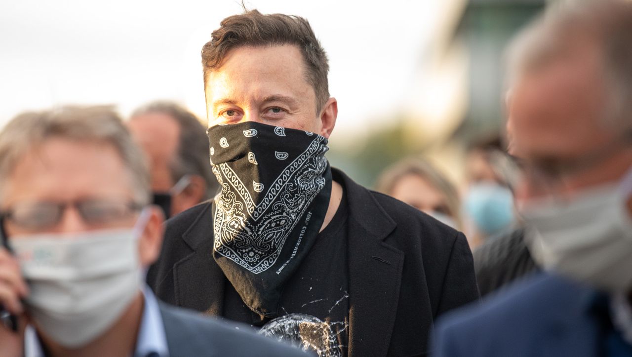 Elon Musk besucht Berlin: Werben Sie für die E-Car-Produktion