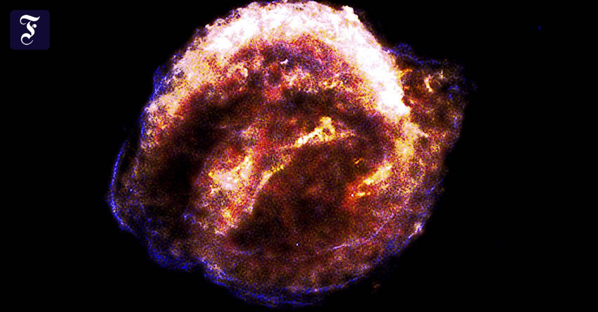 Erweiterung von "Keplers Supernova" rekonstruiert