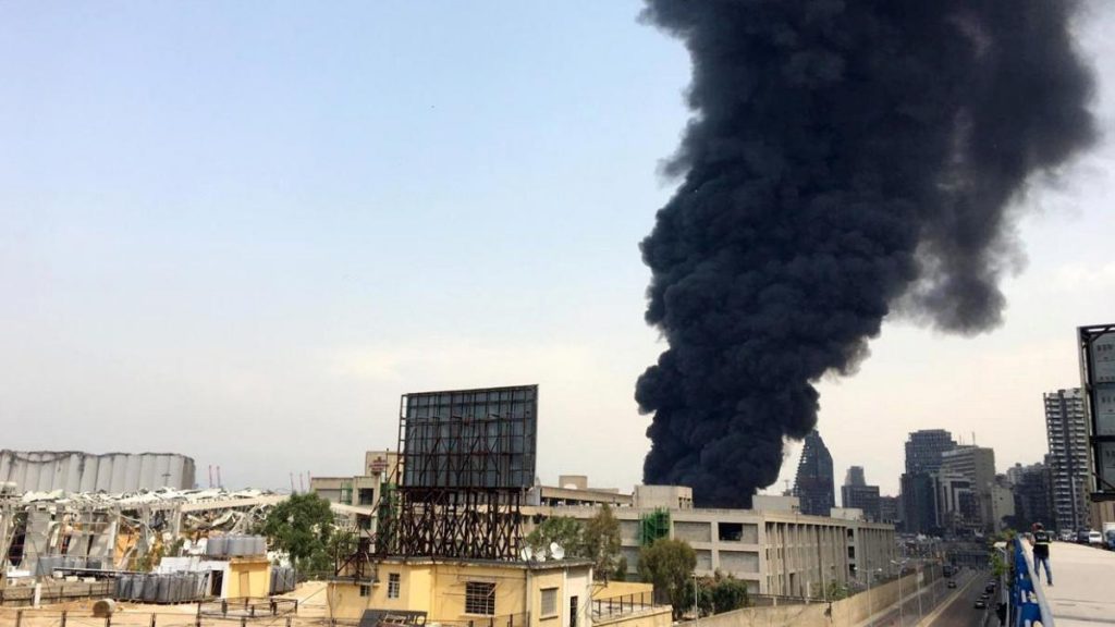 Libanon: Großer Brand im Hafen von Beirut wenige Wochen nach der Mega-Explosion