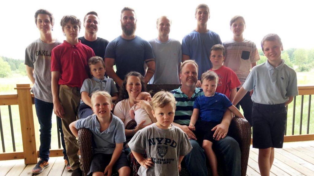 US-Familie Schwandt: Paar hat Tochter - nach 14 Söhnen