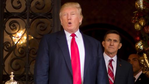 Russland-Affäre: Trump entschuldigt Ex-Sicherheitsberater Flynn