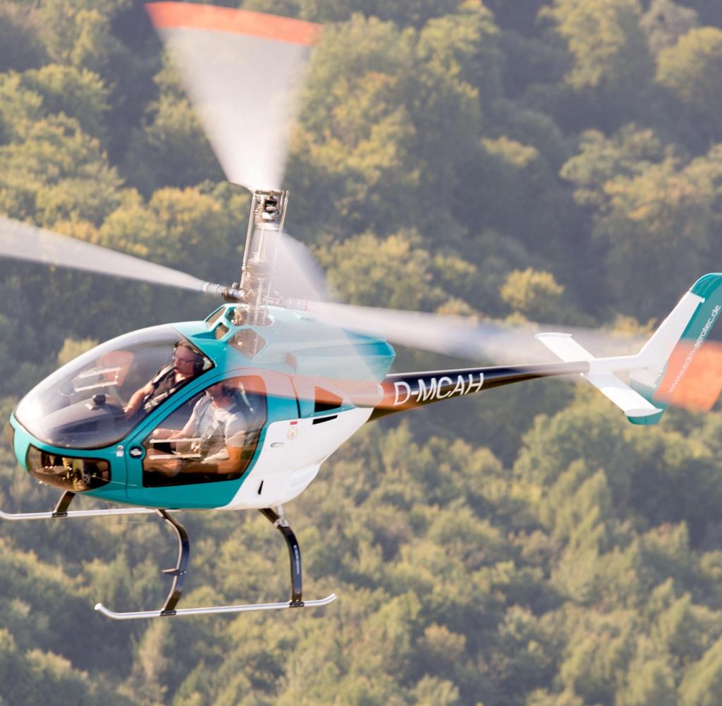 CoAX 2D Hubschrauber von EDM Aerotec aus Geisleben in Thüringen