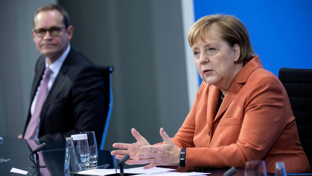 Angela Merkel kündigt ab Mittwoch "Hard Lockdown" in Deutschland an