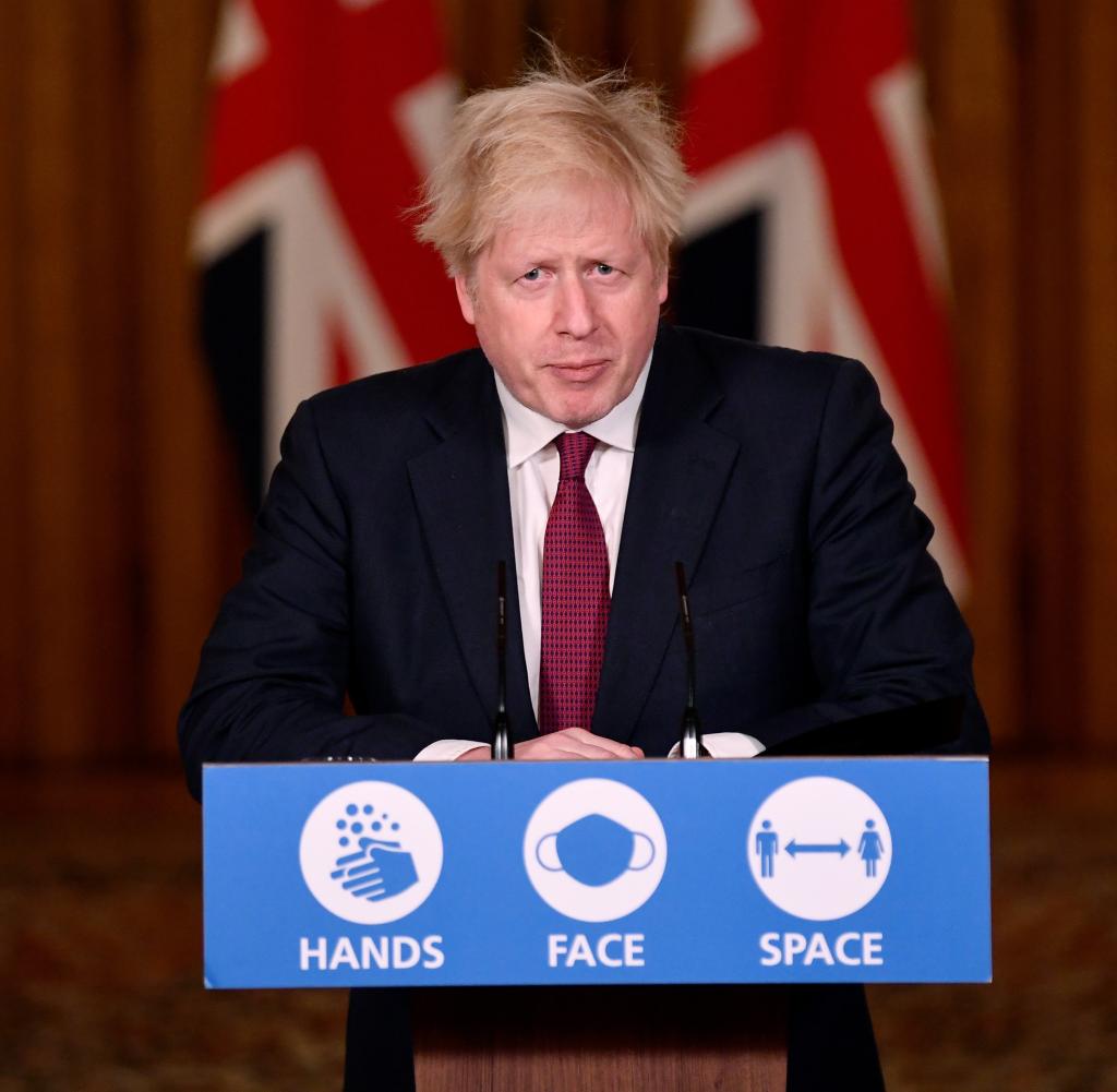 Premierminister Boris Johnson sprach von einem "schwierige Entscheidung"