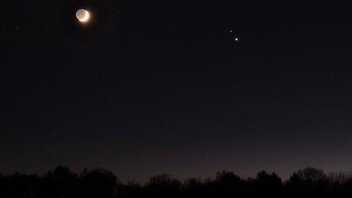 Konjunktion am Abendhimmel: Saturn und Jupiter - so nah wie selten
