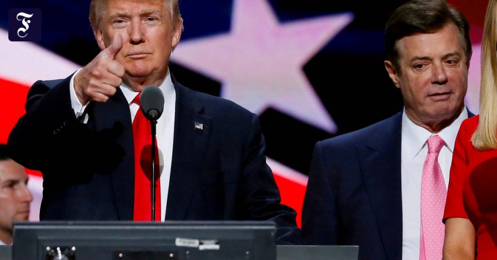 Trump entschuldigt Ex-Wahlkampfleiter Paul Manafort