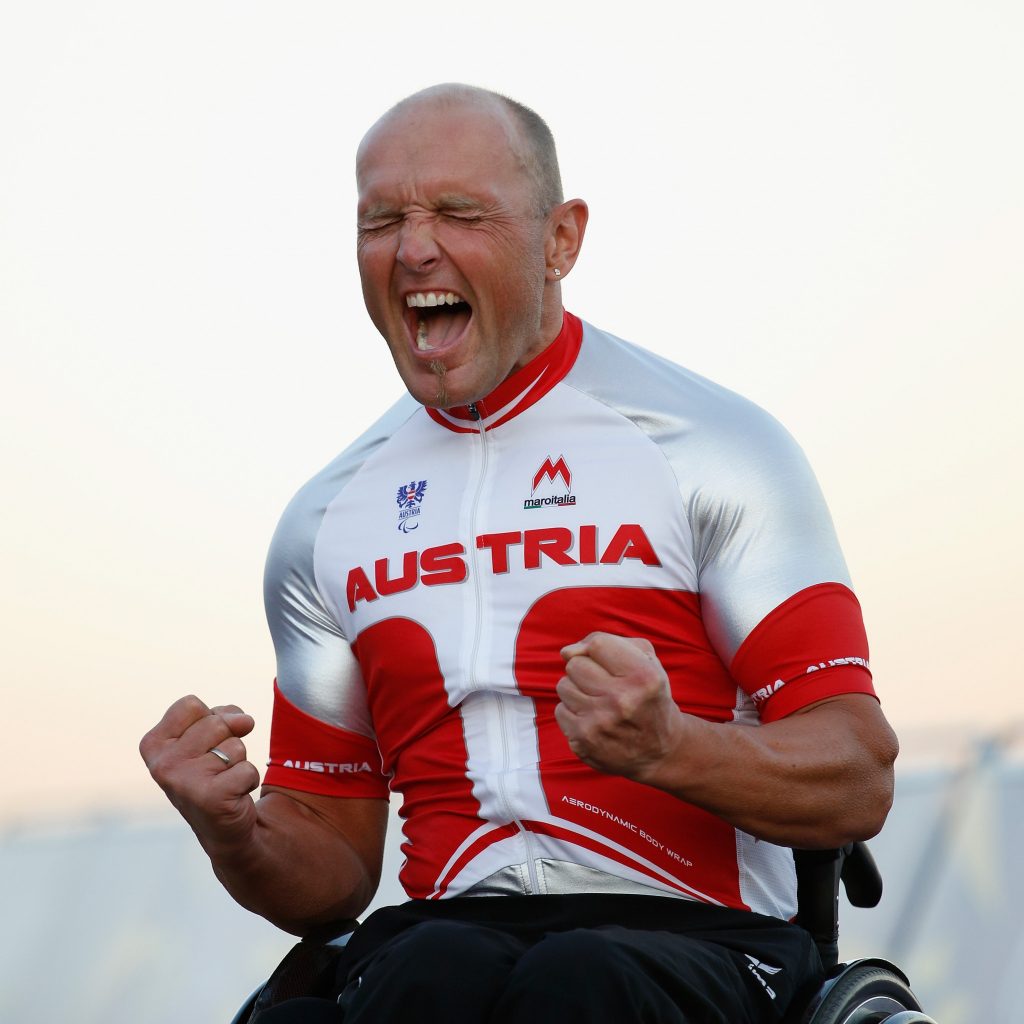 Der dreimalige paralympische Medaillengewinner Ablinger muss noch eine Entscheidung über seinen Rücktritt treffen