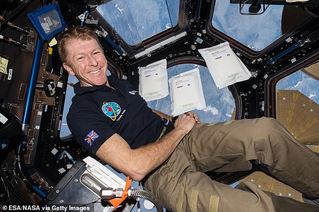 Kurz vor dem Start beruhigte der britische Astronaut Major Tim Peake seine Nerven mit einer Wiedergabe von Queens legendärem Don't Stop Me Now