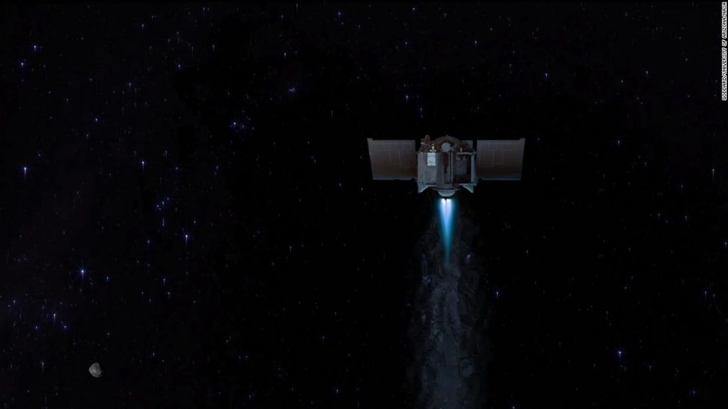 Die NASA-Mission wird den Asteroiden Bennu vergrößern, bevor die Probe zur Erde zurückgebracht wird