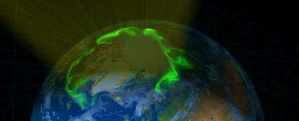 Der Sonnenwind wird seltsamerweise vom Nordpol der Erde angezogen, und Wissenschaftler wissen nicht warum