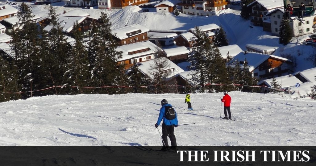 Ire unter denen, die im österreichischen Skigebiet gegen die Sperrregeln verstoßen