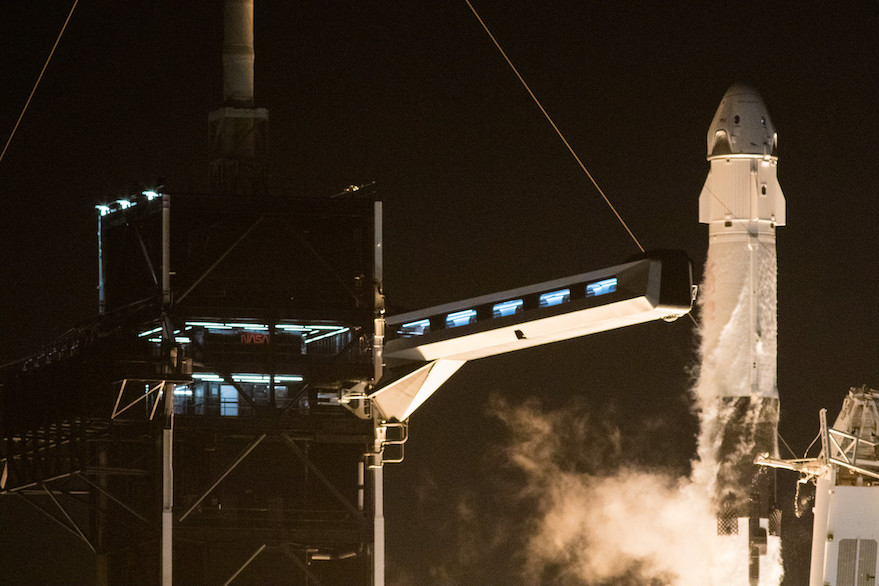 Nächste Mission der SpaceX Commercial Crew im April