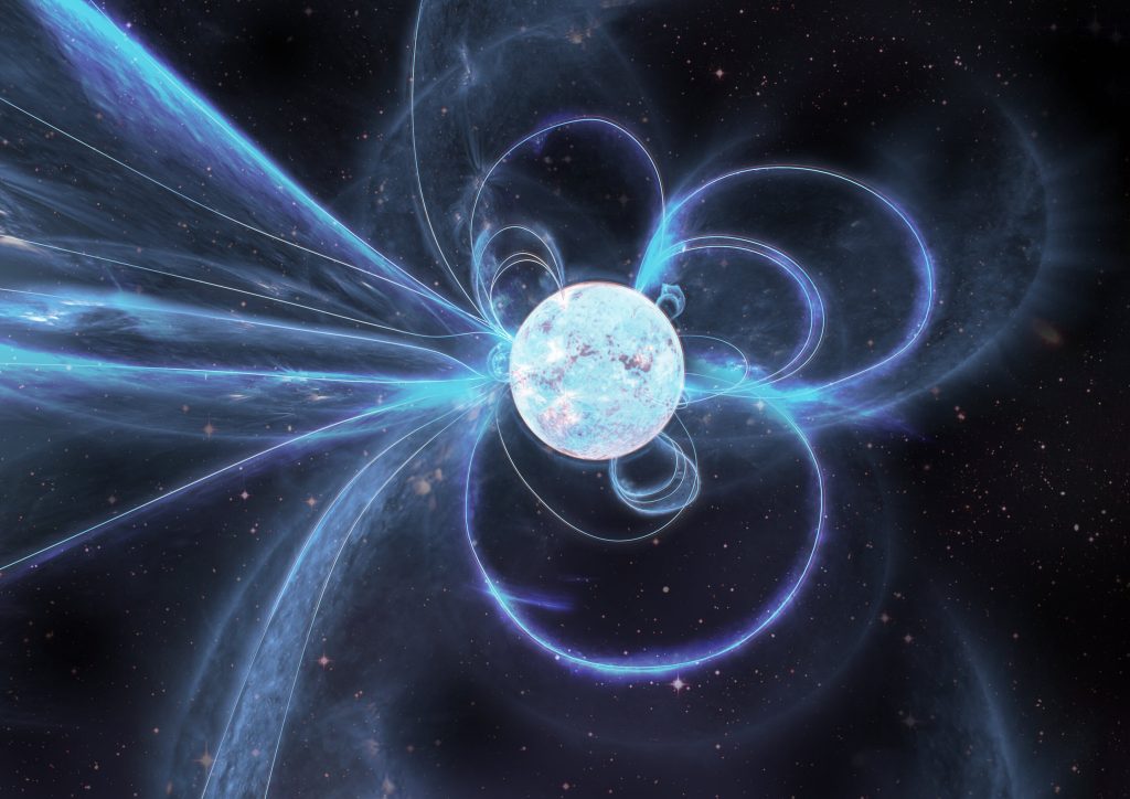 Astronomen entdecken bizarre, nie zuvor gesehene Aktivitäten eines der stärksten Magnete des Universums