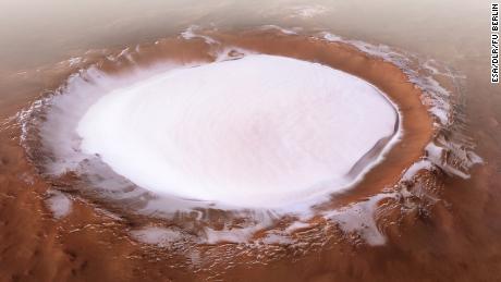 Gletscher auf dem Mars enthüllen die vielen Eiszeiten des Planeten