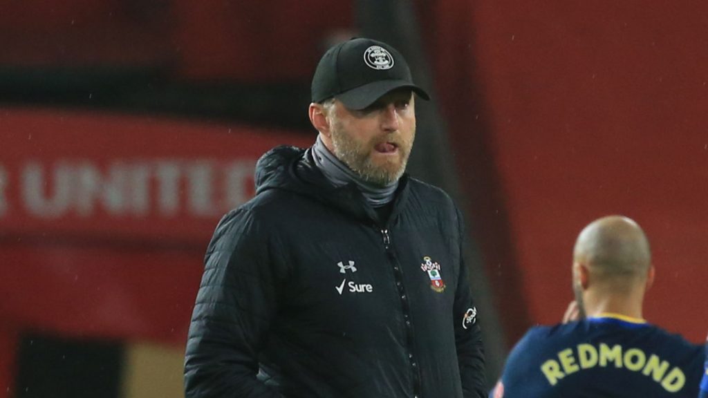 PA - Southampton manger Ralph Hasenhuttl after the 9-0 thrashing by Manchester United at Old Trafford