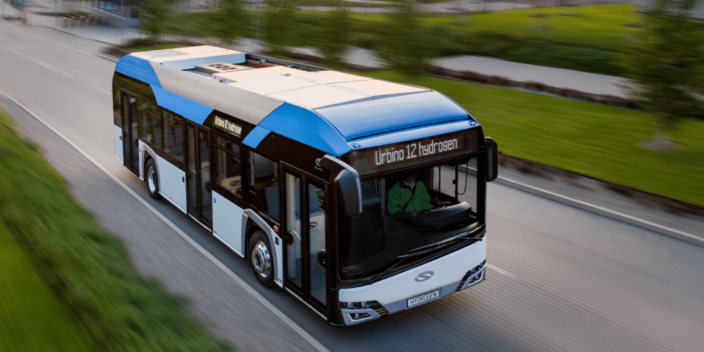 Solaris-Brennstoffzellenbusse auf dem Weg nach Österreich