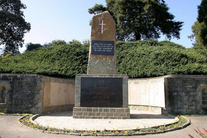 Denkmal für die Gefallenen auf dem Kohima War Cemetery