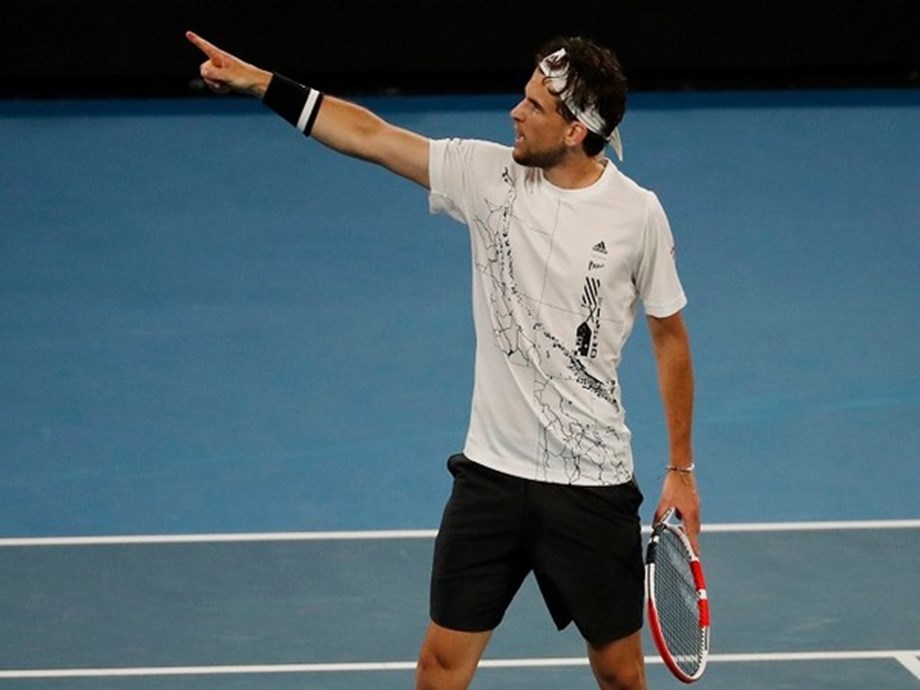 Australian Open: Dominic Thiem schlägt Nick Kyrgios in einem Thriller mit fünf Sätzen