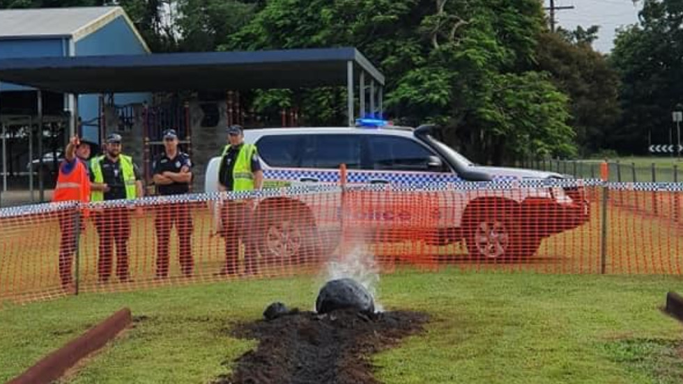 Die NASA rief an, um den auf dem australischen Schulhof gefundenen "Meteoriten" zu untersuchen - RT World News