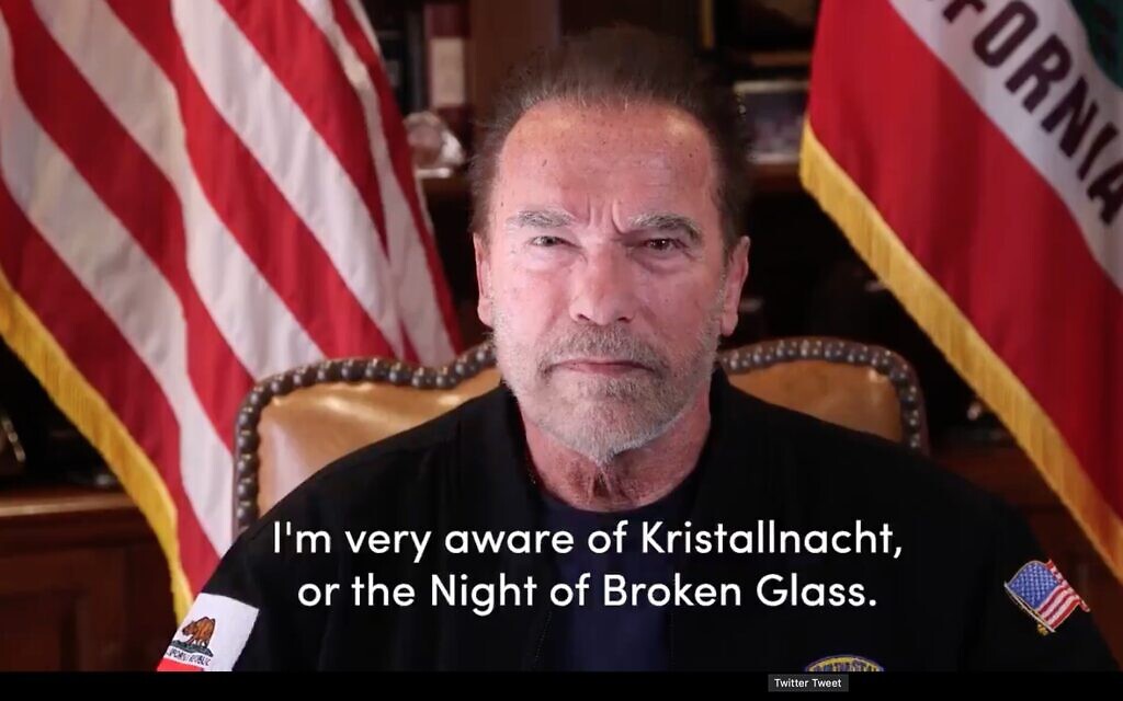 Schwarzenegger sagt der Capitol Raid als Kristallnacht;  erinnert an die Schuld seines Vaters während des Zweiten Weltkriegs
