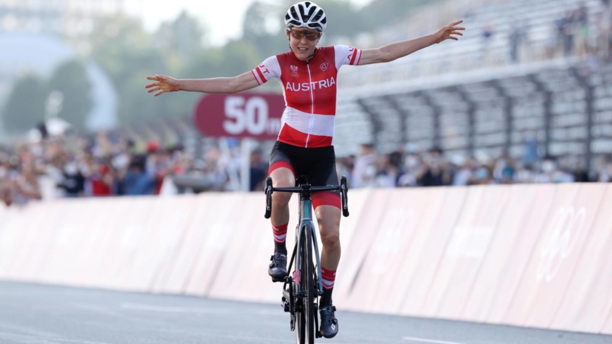 Im olympischen Radsport schockierte Anna Kiesenhofer die Niederländer – und sogar sich selbst