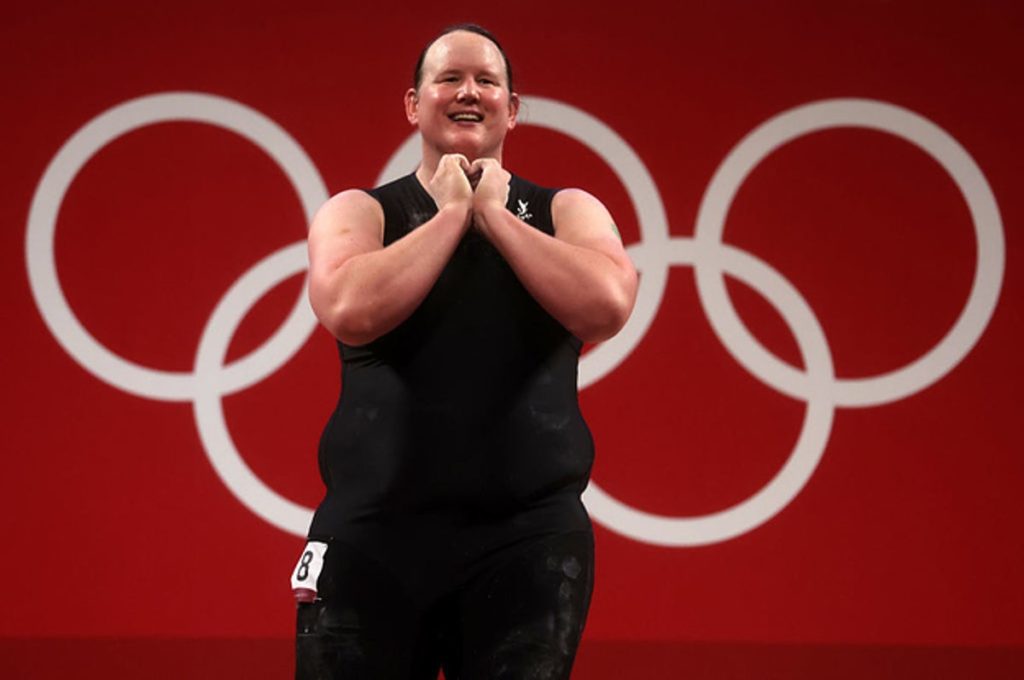 Laurel Hubbard, die erste Transfrau, die an einem olympischen Solo-Event teilnimmt