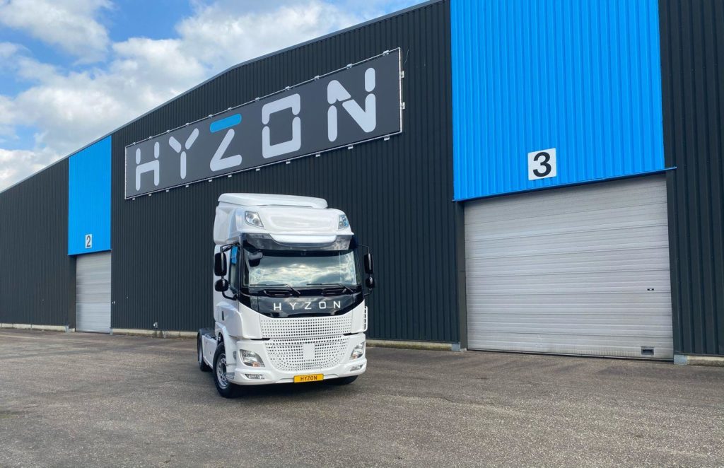 Hyzon Motors hat mit der Auslieferung von Wasserstoff-Brennstoffzellen-Lkw an Kunden begonnen