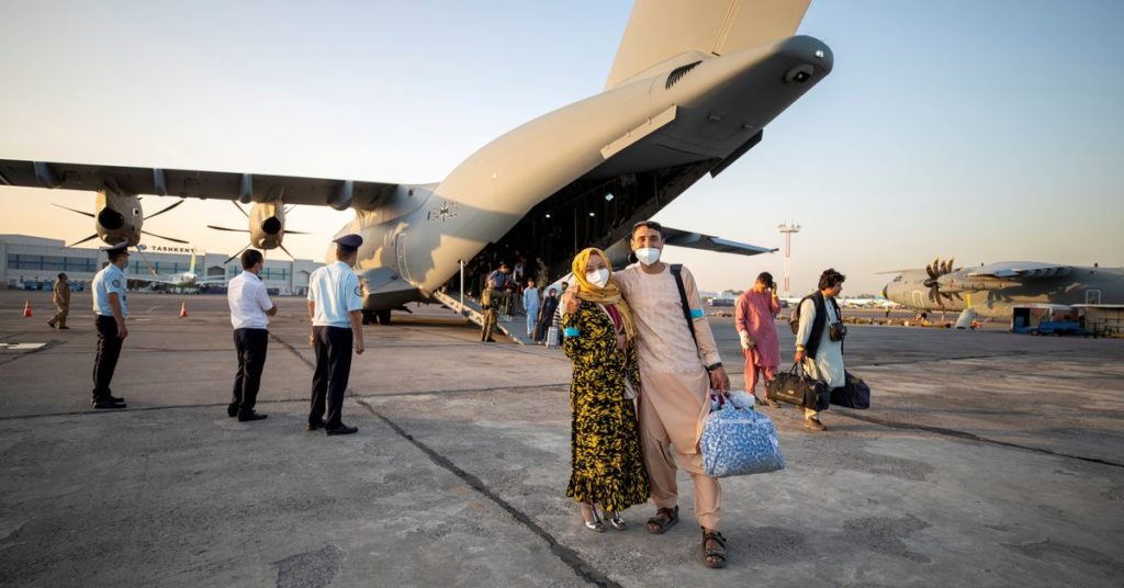 Nach Deutschland evakuierte Afghanen beschreiben schreckliche Szenen am Flughafen von Kabul