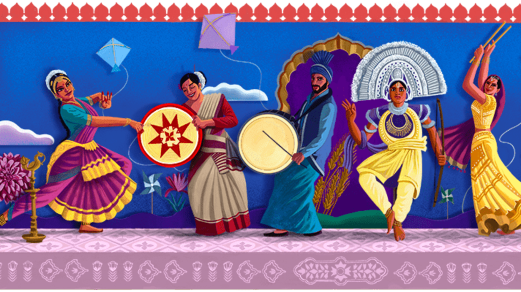 „Alles Gute zum indischen Unabhängigkeitstag!  »: Google ehrt kulturelle Traditionen mit einem einzigartigen Doodle |  Tendenz