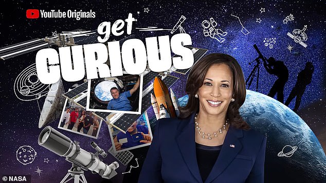 Ein NASA-Video mit Vizepräsidentin Kamala Harris enthielt Kinderschauspieler