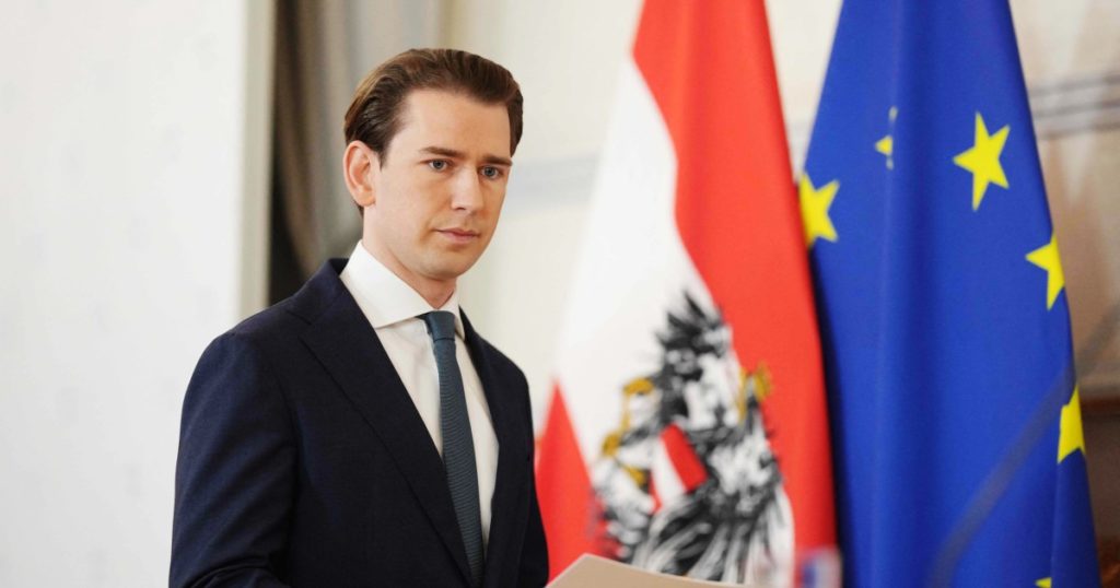 Der österreichische Bundeskanzler Sebastian Kurz tritt wegen Korruptionsermittlungen zurück