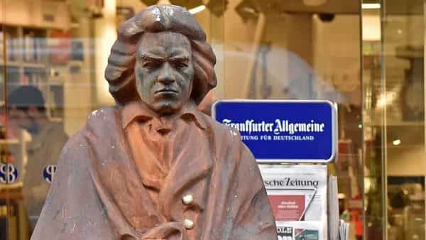 A statue of German composer Ludwig van Beethoven in the city of Bonn, Germany (Photo: AP)