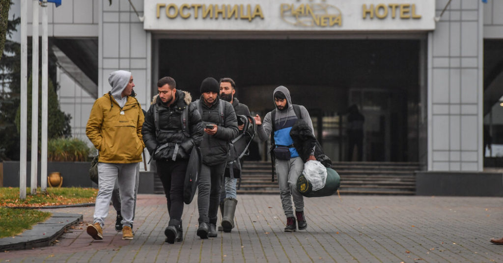 Flugroute nach Weißrussland für Migranten gesperrt, um die Krise zu beenden