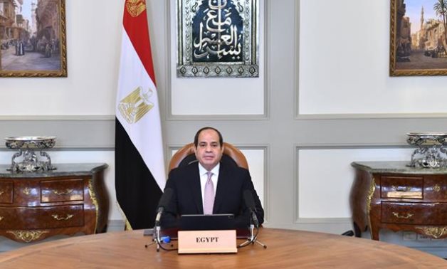 Präsidentin Sisi bespricht in Glasgow die Stärkung der Wirtschaftsbeziehungen mit dem österreichischen Bundeskanzler Schallenberg