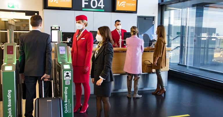 Austrian startet biometrische Plattform Star Alliance am Flughafen Wien