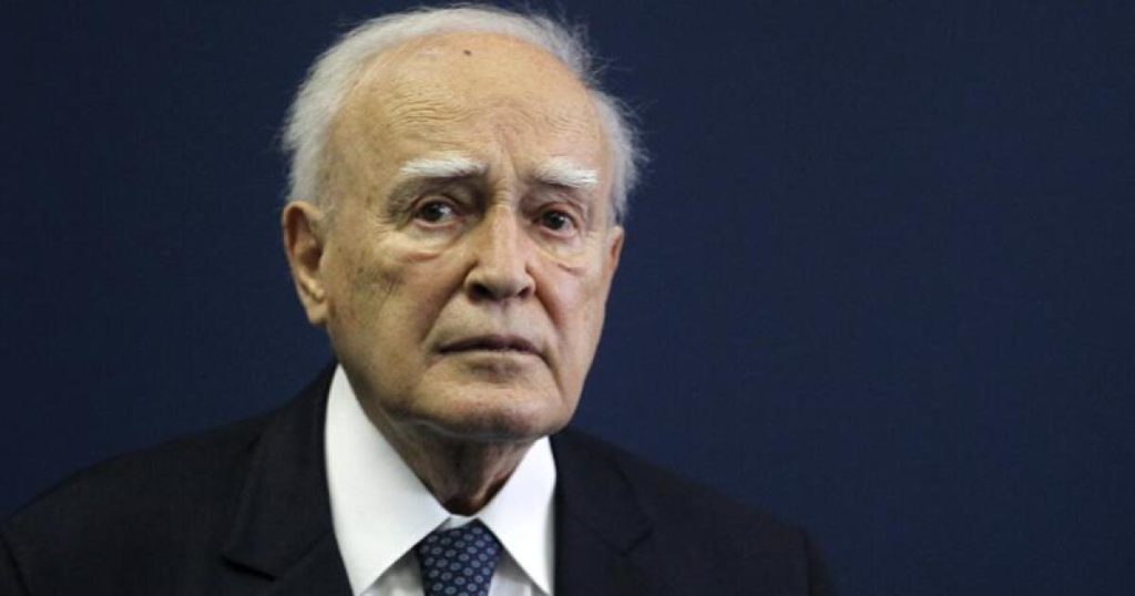 Der ehemalige griechische Präsident Karolos Papoulias ist im Alter von 92 Jahren gestorben