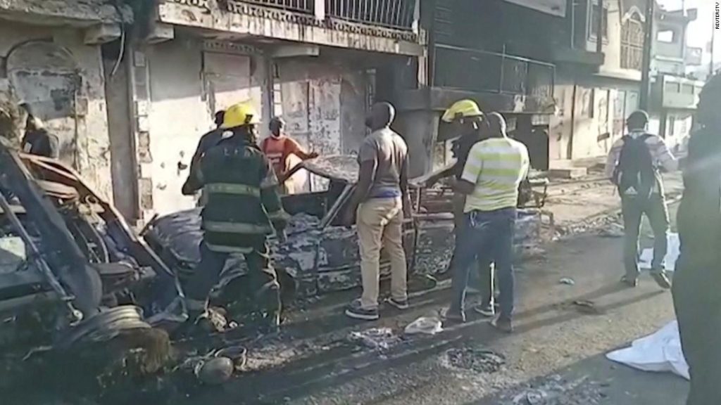 Explosion in Haiti: Mindestens 59 Tote nach der Explosion eines Öltankers in Cap-Haitien, der zweitgrößten Stadt Haitis