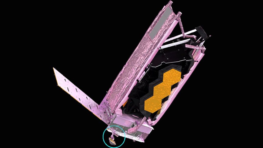 James Webb Space Telescope installiert erfolgreich Antenne
