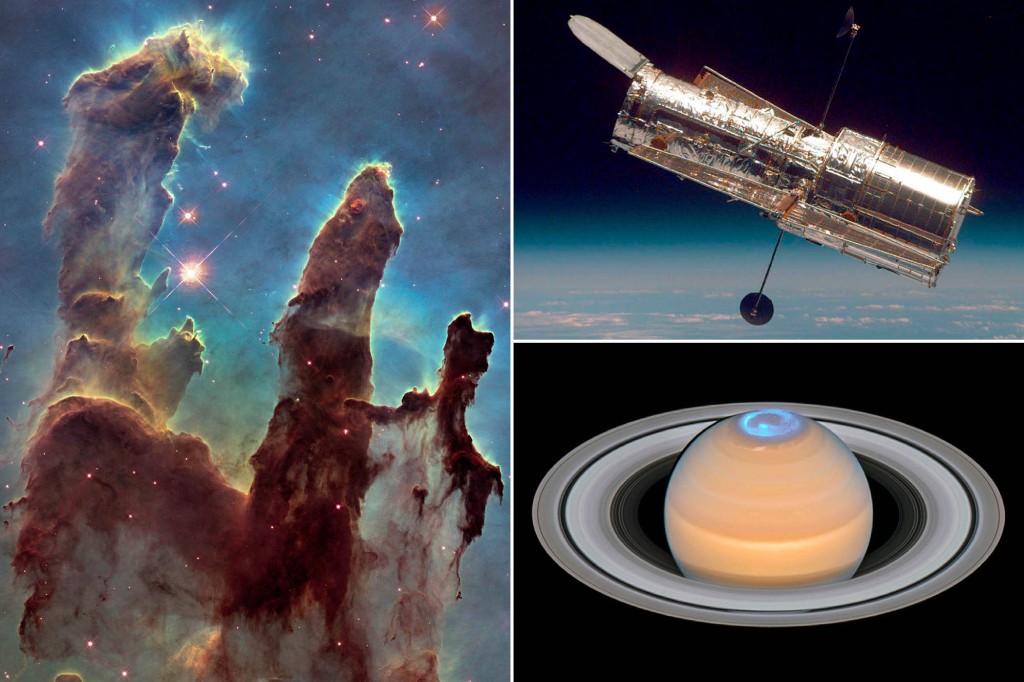 Die besten Bilder des Hubble-Weltraumteleskops, einschließlich der Ringe des Saturn